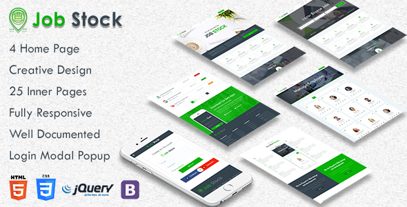 ThemeForest Job Stock Job Board Template 20356743 ThemeForest Job Stock Job Board Template 20356743