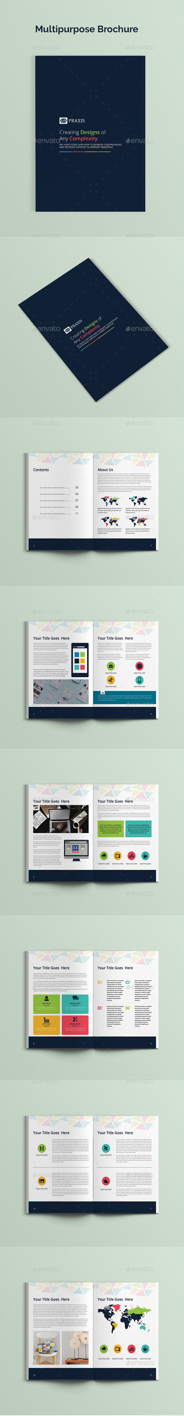 Multipurpose Brochure - Brochures Print Templates