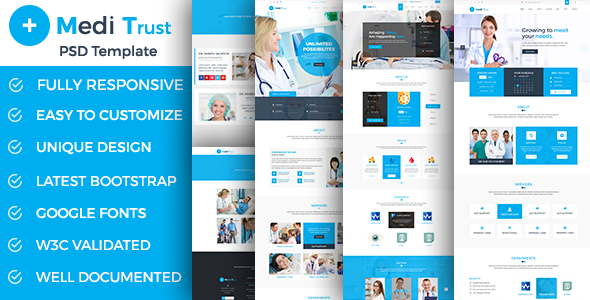 MediTrust - Medical HTML Template