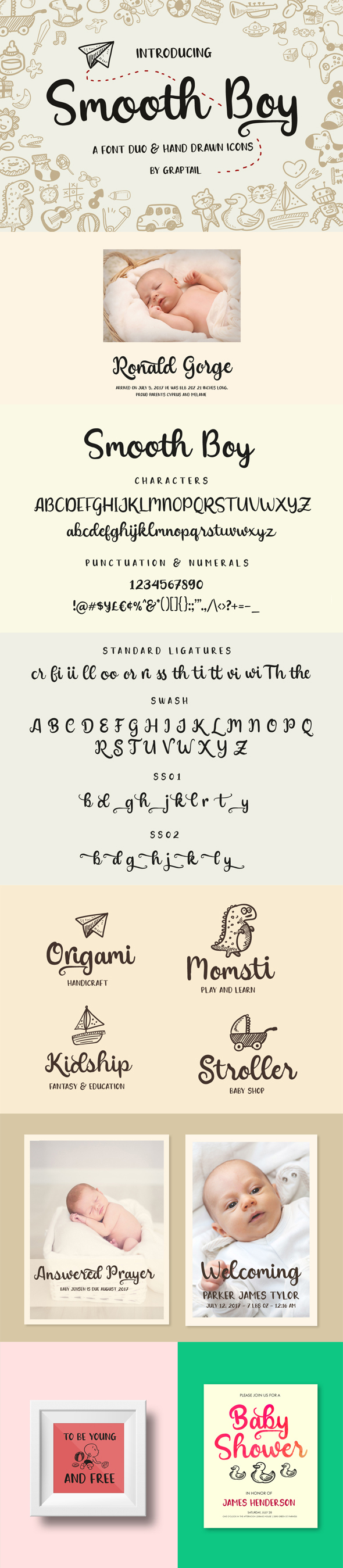 Smooth Boy - Hand-writing Script