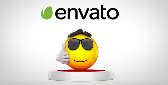 Jumping Emoji Logo - VideoHive 20481501