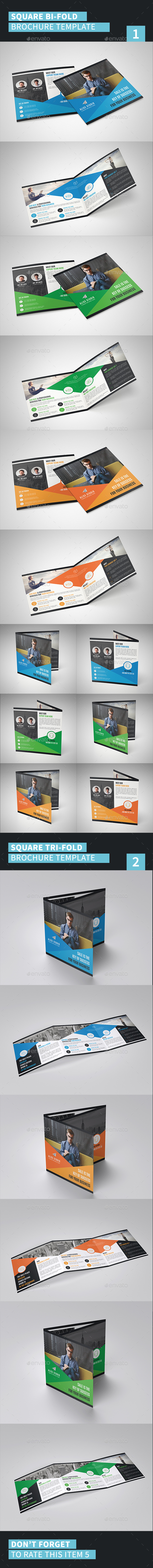 Square Brochure Bundle - Corporate Brochures