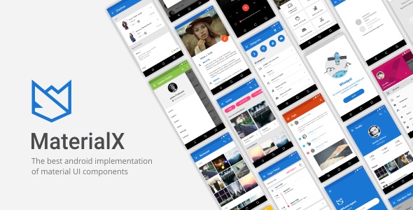 MaterialX - Android Material Design UI Components 1.0 - CodeCanyon Item for Sale