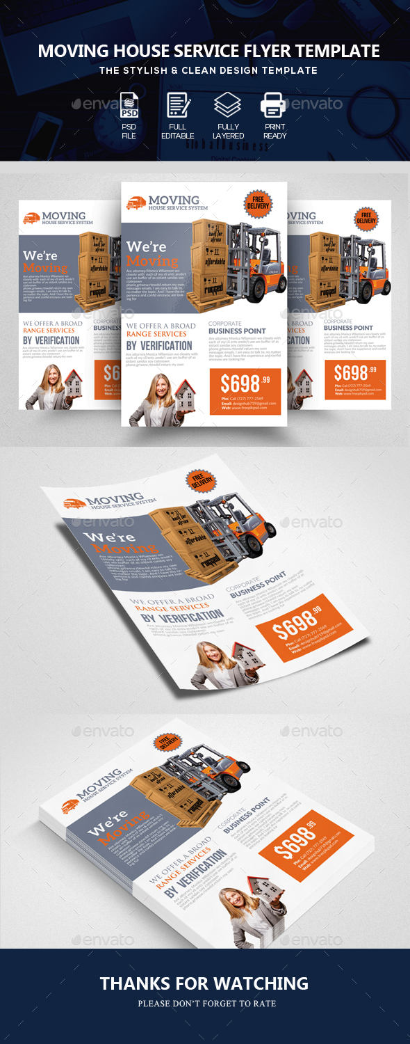 Moving House Flyers - Corporate Flyers