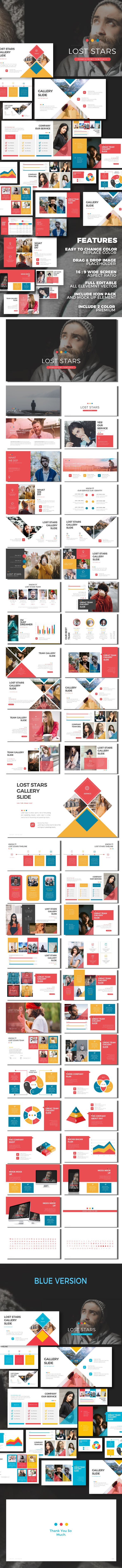Lost Stars - Presentation Templates - Business PowerPoint Templates