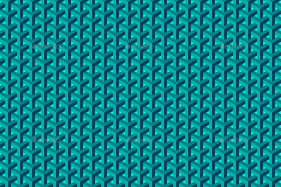 Goyard seamless texture background 3D illustration of poly relief