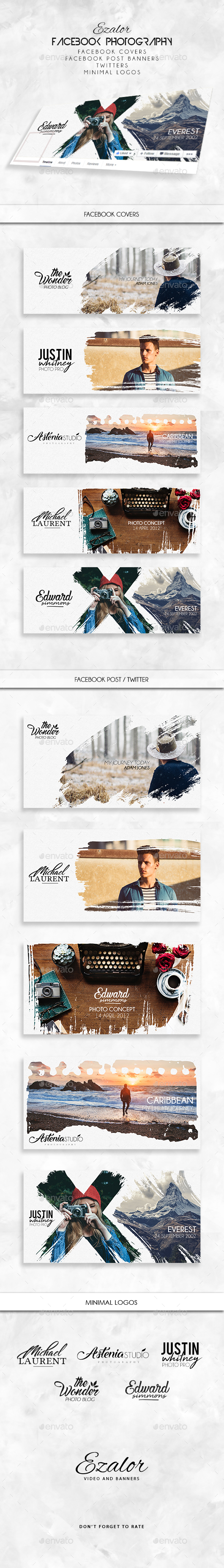 Facebook Photography Set - Facebook Timeline Covers Social Media