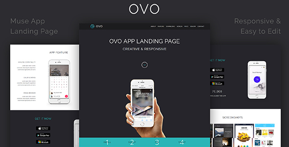 ThemeForest OVO Muse App Landing Page 20361369 ThemeForest OVO Muse App Landing Page 20361369