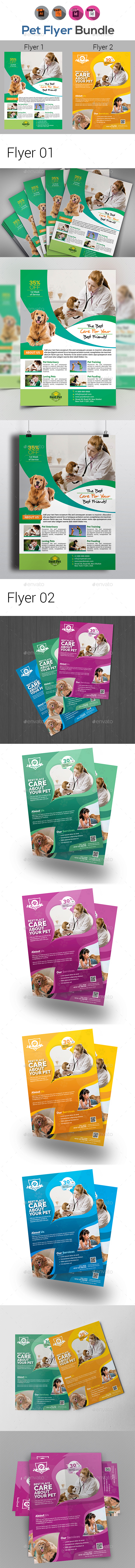 Pets Care Flyer Templates - Corporate Flyers