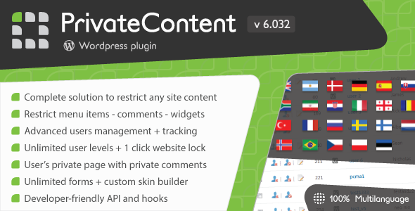 PrivateContent - Multilevel Content Plugin - CodeCanyon Item for Sale