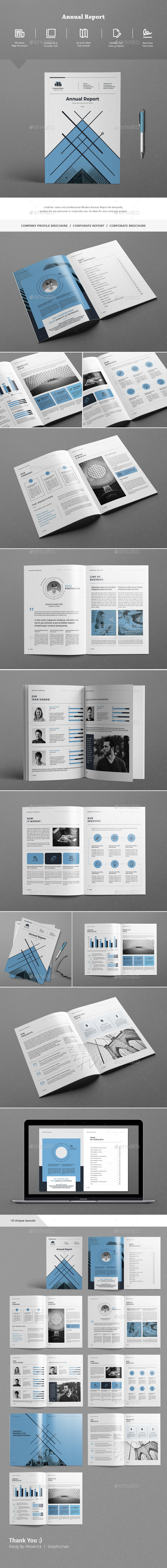 Clean Annual Report - Corporate Brochures