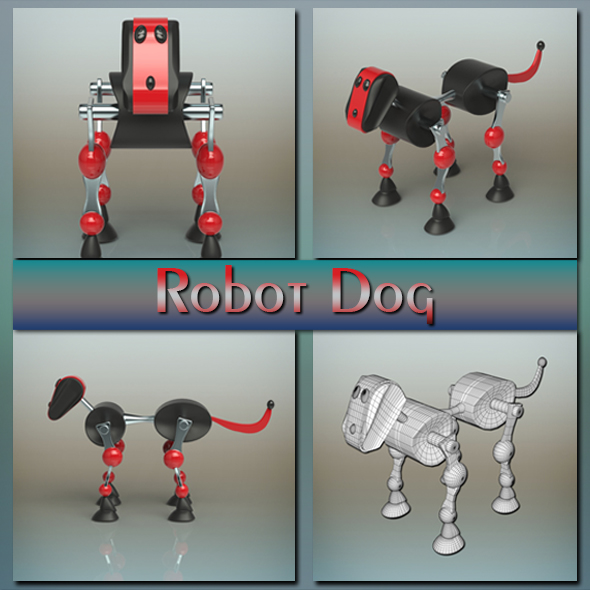 Robot Dog - 3Docean 20485704