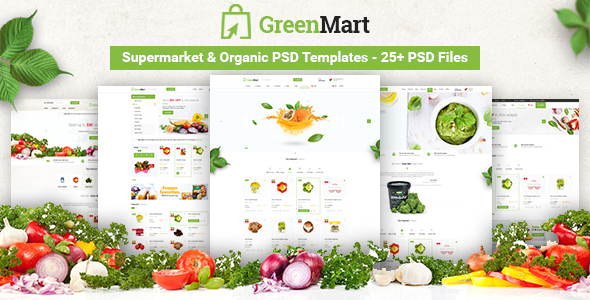 GreenMart - FoodOrganic - ThemeForest 20486167