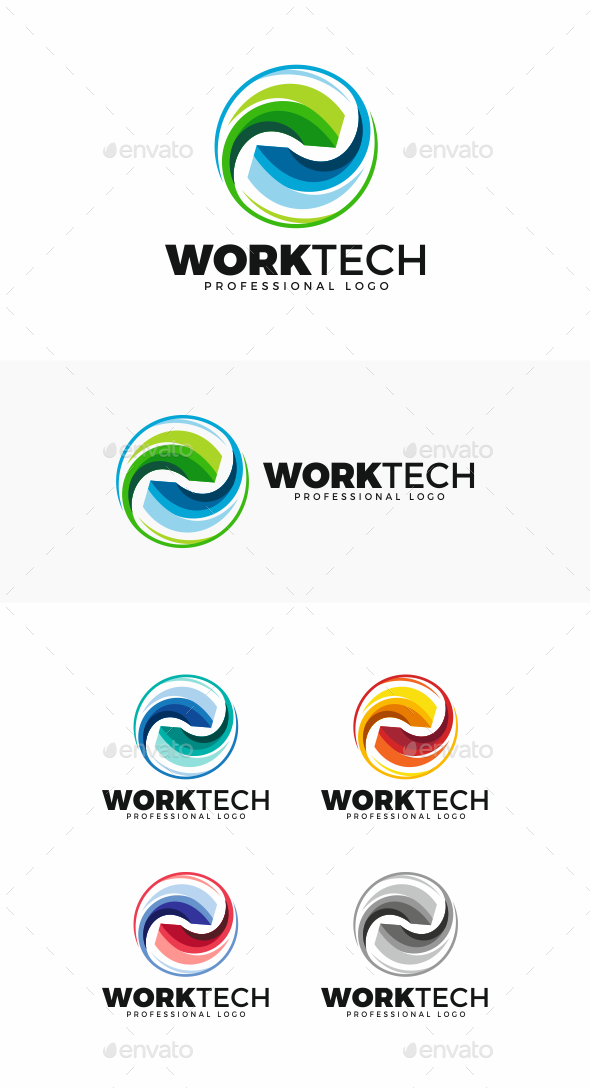 Recycling - Abstract Logo Templates