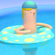 Playing In The Swimming Pool - VideoHive Item for Sale