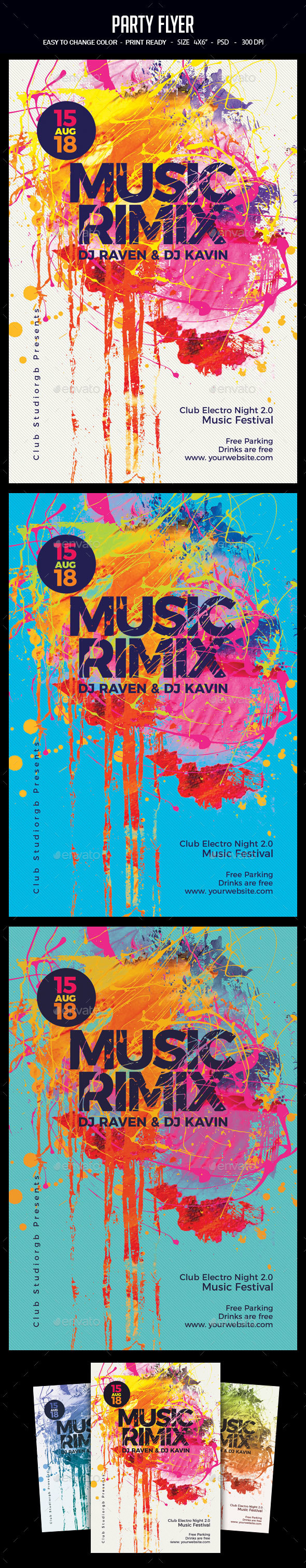 Party Flyer - Clubs & Parties Events