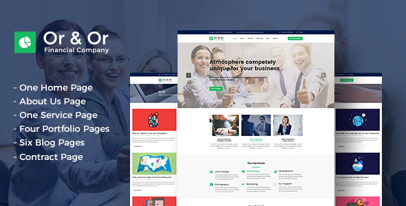 Or & Or - PSD Template