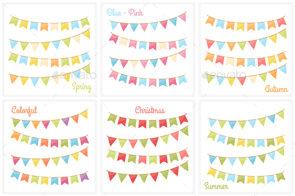 Bunting - Decorative Vectors
