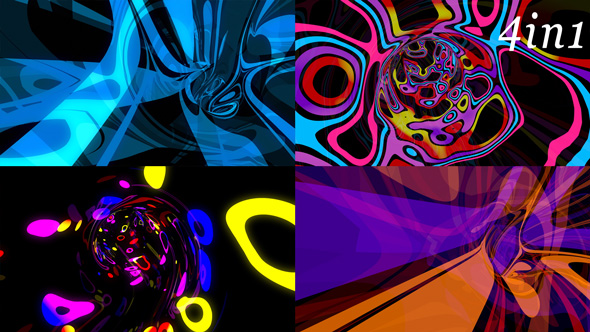 Dream Tunnel - VJ Loop Pack (4in1) alt