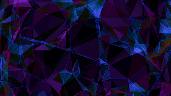 Ruby & Diamond Abstract Motion Plexus Background