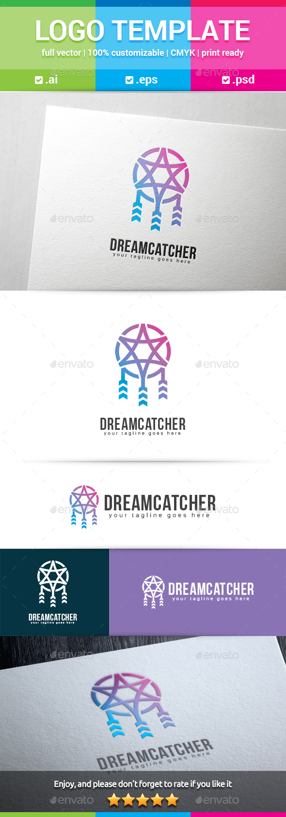 Dream Catcher Logo - Symbols Logo Templates