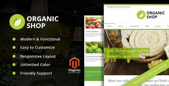 ThemeForest Organic Shop Responsive Magento2 Theme 19328134 ThemeForest Organic Shop Responsive Magento2 Theme 19328134