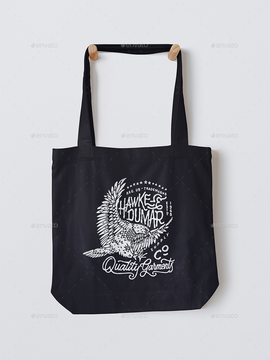 Download Black Tote Bag Mockup Psd - DesaignHandbags