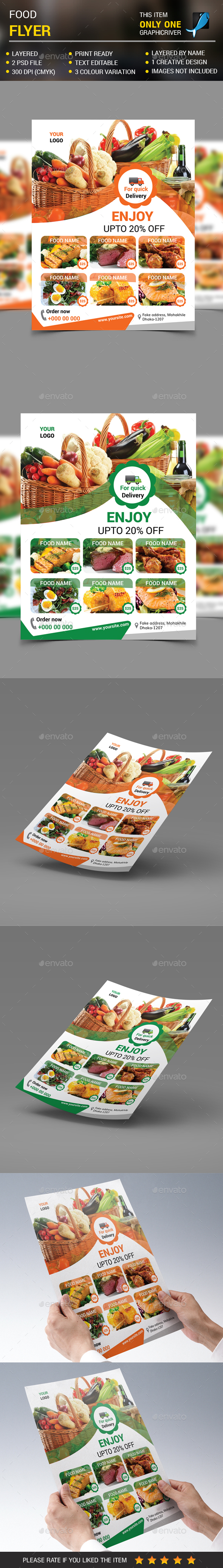 Food Menu Flyer