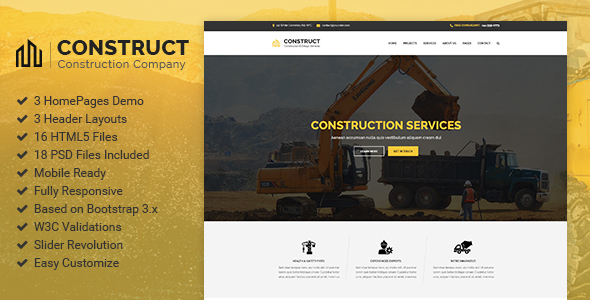 Construct - Construction - ThemeForest 20491565