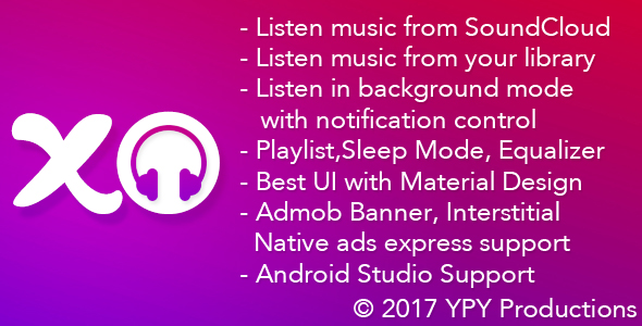 xMusic - Android Online Offline Music Player - CodeCanyon Item for Sale