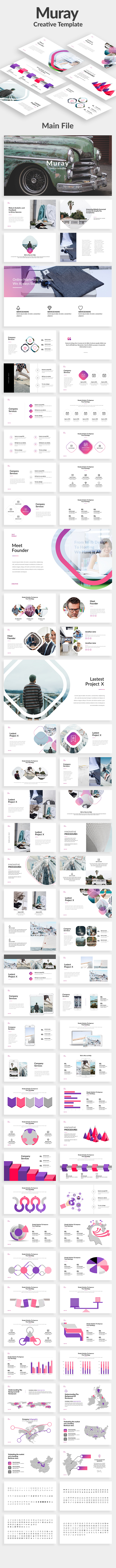 Muray Creative Keynote Template - Creative Keynote Templates