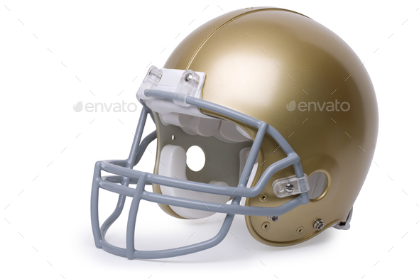 Old Football Helmet Stock Photo - Download Image Now - Football Helmet, Old,  Cut Out - iStock