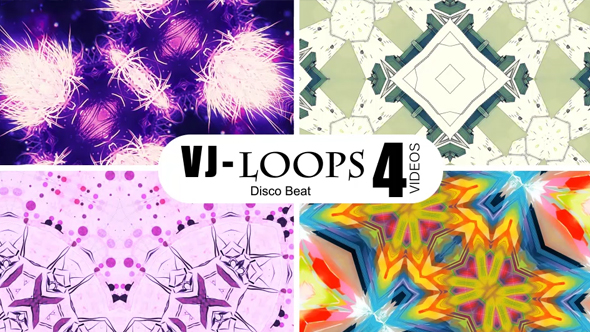 VJ Loops - Disco Beat alt