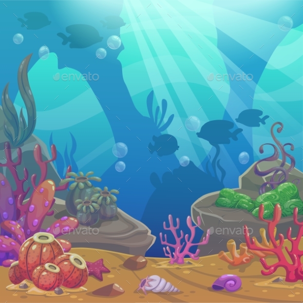 Cartoon Bubbles Underwater » Dondrup.com