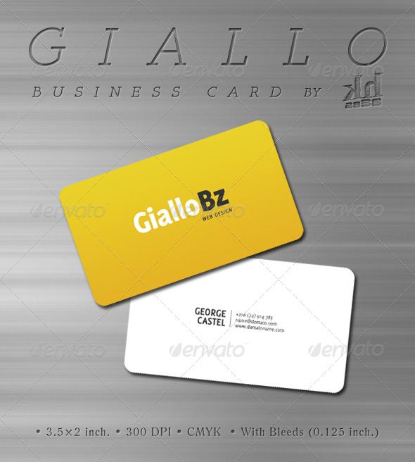 Giallo - Business Card
