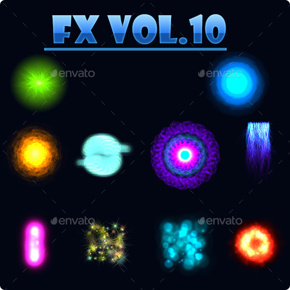 FX Vol.10 - Sprites Game Assets