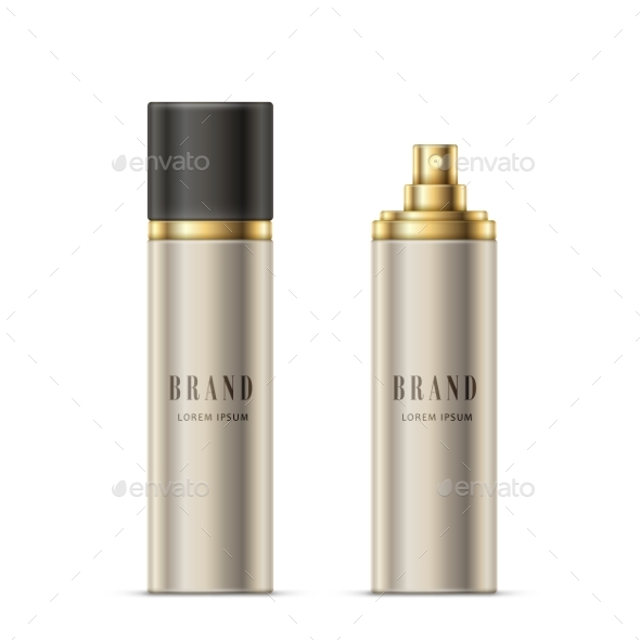 Vector Realistic Illustration of a Spray Bottle - Man-made Objects Objects