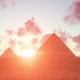 Egyptian Pyramids at Sunset - VideoHive Item for Sale