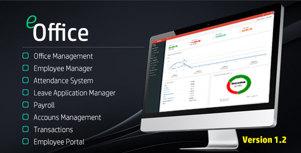 eOffice CRM - (Accounts, HRM, Inventory, Sales) - CodeCanyon Item for Sale