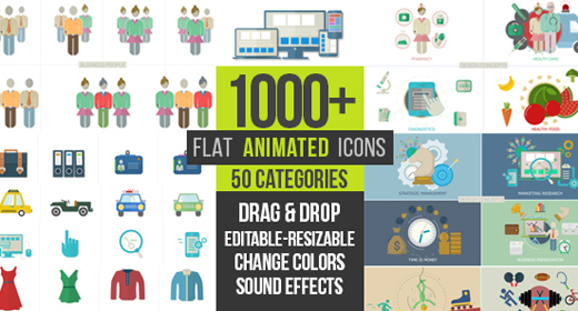 Flat Animated Icons