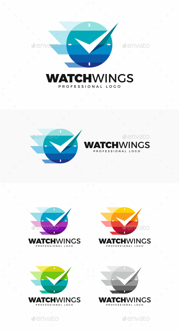 Watch Logo - Objects Logo Templates
