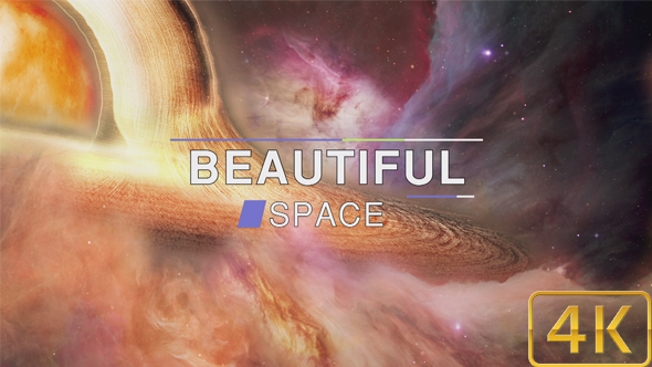 Beautiful Distant Abstract Space Background