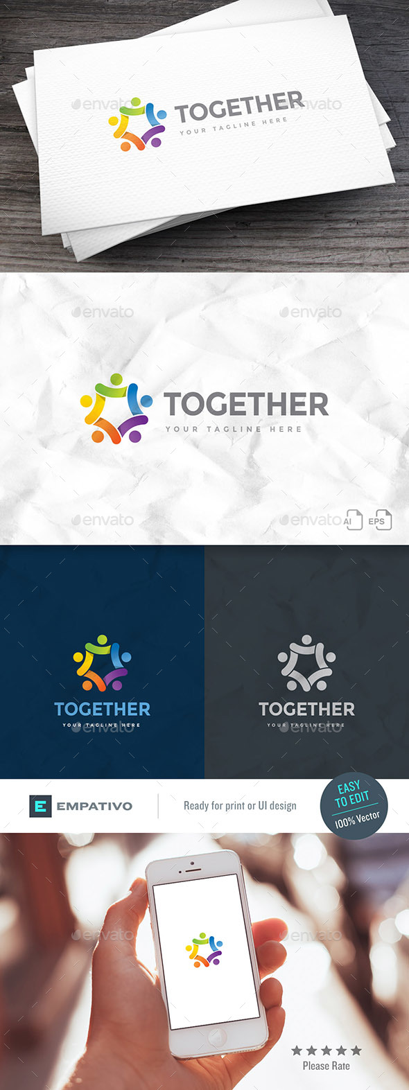 Betogether Logo Template - Humans Logo Templates