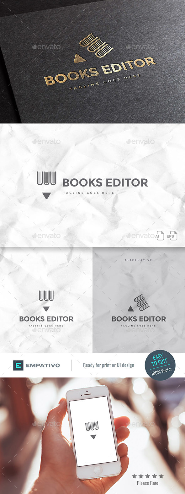 Book Publisher Logo Template