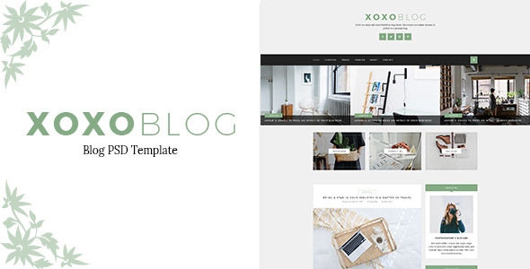ThemeForest XOXO Blog PSD Template 20499453 ThemeForest XOXO Blog PSD Template 20499453