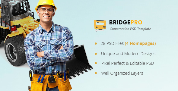 BridgePro ConstructionBuilding - ThemeForest 20382736