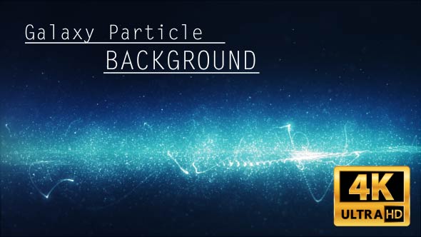 Glowing Dance Particle Background