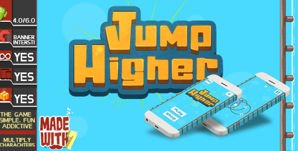 CodeCanyon Jump Higher Game Template Admob Banner & Interstitial &in game purchase 20500933 CodeCanyon Jump Higher Game Template Admob Banner & Interstitial &in game purchase 20500933