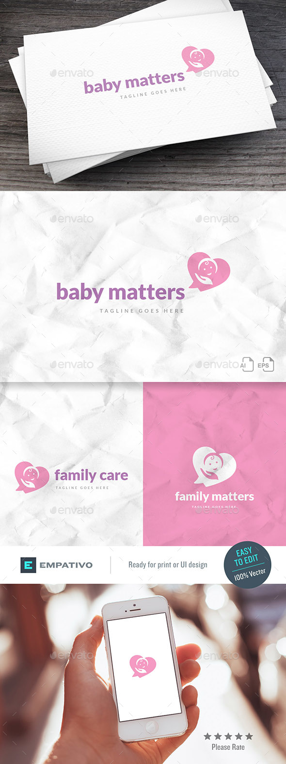 Family Matters Logo Template - Humans Logo Templates