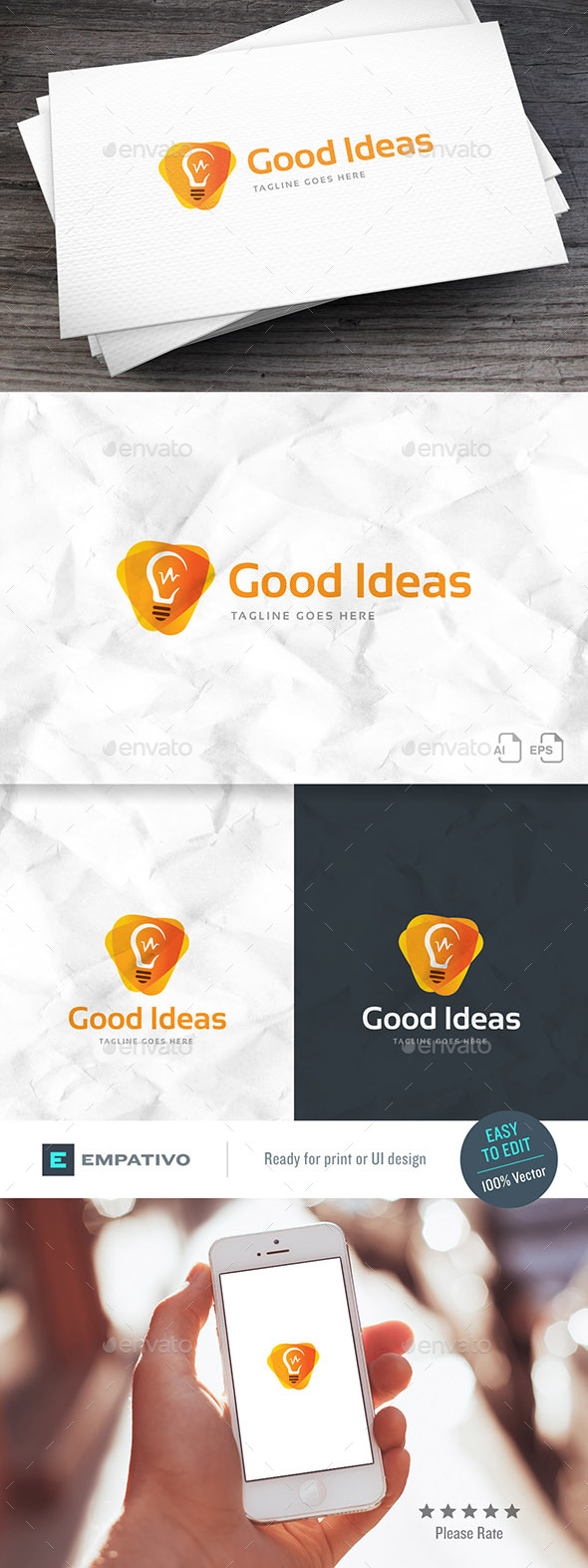 Good Ideas Logo Template - Symbols Logo Templates